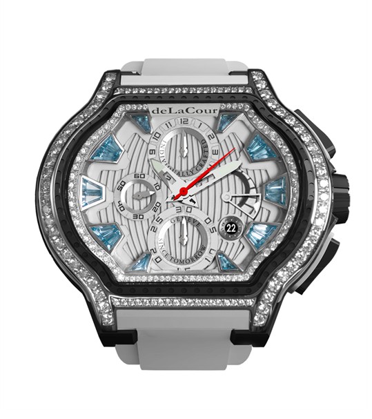 Replica DeLaCour City Ego Episode W Ti/PVD/Diamond Bezel WATI0056-1430 Replica Watch